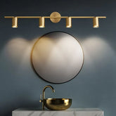 Flerarmad Cylindrisk Enkel Badrumsspegel Spotlight Design